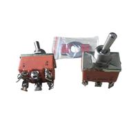 5 Pcs 2-Position ON-ON DPDT Self-Locking Toggle Switch AC 250V 15A