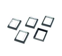 5 Pcs 25x32mm Mounting Hole Rectangle Clear Silicone Waterproof Protect Cover Rectangle Cap For KCD Rocker Switches IDGTTLDF