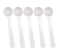 5 Pcs 2ml/1g Micro Measuring Scoop Plastic Measuring Spoons Long Handle Teaspoon for Kitchen Cooking Baking Measurement Tool