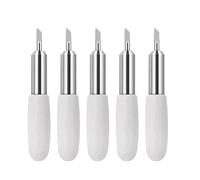 5 Pcs 30° Cutting Blades Compatible with Cricut Joy Cutting Plotter, Precision Durable Replacement Blades for Vinyl & Craft Cutting, High-Performance Blades for Cricut Machines，White