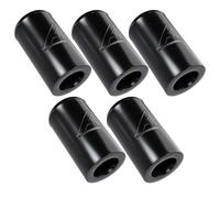 5 Pcs - 30mm (1 3/16") Black Silicone Blanking Cap Intake Vacuum Hose Bung