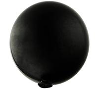 5 Pcs 36 Inch Big Black Balloons - Extra Large & Thick Latex Round for Photo Shoot, Birthday, Wedding, Party, Bar, Festival, Event, Carnival Decorations