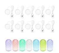 5 Pcs 3D Printer LED Lamp Kit, Compatible with Bambu lab X1C/P1P/P1S/X1/X1E/H2D Makerworld Maker's Supply hardware kit, 5V USB Powered (10Pcs)