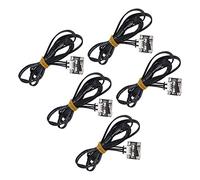 5 Pcs 3D Printer Limit Switch Normally Open Endstop Limit Switch Module 3 Pin Flame Retardant End Stop Limit Switch for Ender 3