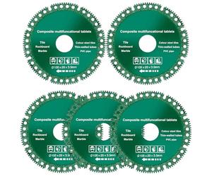 5 PCS 4 Inch Indestructible Disc for Grinder, Angle Grinder Cutting Disc, Composite Multifunctional Cutting Disc, Apply to Multifunctional Cutting Blade for Various Materials, Green