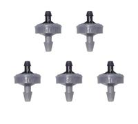 5 Pcs 4LPH End Line Pressure Dripper for Garden Hose Gardening Plants Home Greenhouses, 4/13 mm Automatic Compensating Dripper In-built Filter for Hozelock Watering System Irrigation Parts