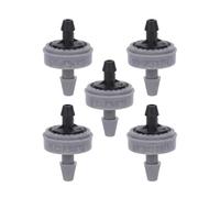 5 Pcs 4LPH End Line Pressure Drippers for 4/13mm Irrigation Parts | Automatic Compensating Dripper With Built-In Filter for Hozelock Watering System Garden Hose Gardening Plant Home Greenhouses