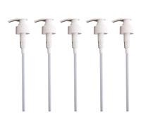5 PCS 5 Litre Pump Dispenser, Pump Dispenser for 5 Litre Container, eplaceable Pelican Dispenser Pump with Tube, Soap Pump Head for Oils, Alcohol, Perfumes, Fragrances, Shampoo