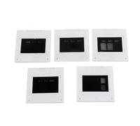 5 Pcs 50x50mm Diffraction Grating Set Single Double Triple Slit Circular Optics Physics Experiment Kit For Lab Teaching Research