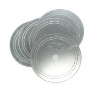 5 Pcs 6" Lapidary Saw Blade, 5/8'' Arbor Hole 0.4 mm Extra Thin Diamond Saw Blade Lapidary Cutting Disc (150 x 0.4 x 16 mm)