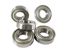 5 Pcs 674ZZ Deep Groove Ball Bearing Small Bearing 4mm x 7mm x 2.5mm, MR74ZZ Bearing Steel Z1