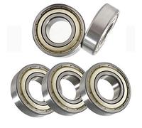 5 Pcs 683ZZ 3mm x 7mm x 3mm Skating Deep Groove Ball Bearings Mechanical Transmission Bearings Deep Groove Bearings