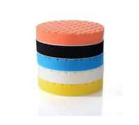 5 Pcs 7' Car Polishing Sponge Polishing Pads Kits Sponge for Car Wheel Hexagonal Football Pattern Waxing Sponge Polishing Pad kit sponge disc