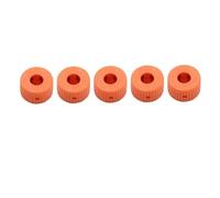 5 Pcs 7mm for Orange Magnetizer for Ring for Screwdriver Bits, for Mini Round Magnetic Tool to Strengthen Magnetism, Compatible with 7mm Shank, Plastic Pickup Aid for Small Metal Parts (for Orange)