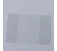 5 Pcs A6 Clear PVC Book Covers Transparent Book Protector Cover Waterproof Protector Sleeve for School Home Office