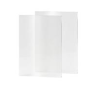 5 Pcs Acrylic Sheets, 5x7-0.04 Inch Thick Clear Plexiglass Sheet 1mm Thick for Crafting Projects Replacement Picture Frame Glass DIY Display (5x7 Inch)