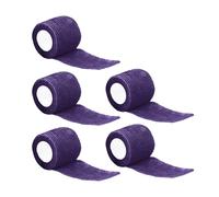 5 Pcs Adhesive Bandage Cohesive Dog Bandages Elastic Bandage Self-Adherent Tape For Stretch Athletic Sports Wrist