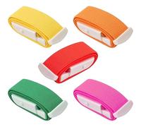 5 PCS Adjustable Tourniquets, Multicolor Reusable Tourniquets with Quick Release Buckle for Nurses First Aid Blood Stop Belt for Home and Outdoor Sports