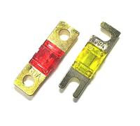 5 PCS ANS Fuse 20A 30A 40A 50A 60A 70A 80A 100A 125A 150A 175A ANL Gold Plated Stud Car Fuses Mini Car Stereo Audio AFS Fuse Protected circuits (Color : 50a, Size : 5 Pcs)