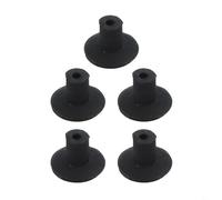 5 Pcs Antistatic Ic Chip Vacuum Suction Pen Set Having 3mm 6mm 10mm Rubber Suction Manual Pick Electronics for Small Component DIY up Tool Cups Vacuum Picker (6mm)