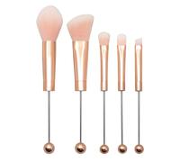 5 Pcs Beaded Eyeshadow Brush Eyebrow Makeup Brush Kit for Women Adults Sister