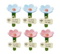 5 PCS Bee Watering Cups Set, Bee Watering Station, BeeCups, Colorful InsectDrinking Stations for Garden, Safe Hydration for Bees & Pollinators with Flower Design