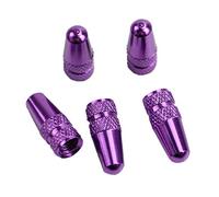 5 Pcs Bicycle Valve Cap French Style Aluminum Alloy Portative Valve Cap Presta Bike Bicycle