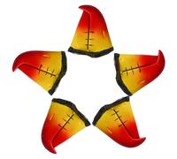 5 Pcs Bird Beak Mask Realistic Funny Beak Nose Novel Vinyl Parrot Bird Mask with Elastic Wearing Strap Decorative Halloween Props for Party, Costume, Cosplay Parrot Halloween Props