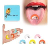 5 Pcs Bird Whistle for Adults, Tongue Whistle,Magic Fun Bird Caller