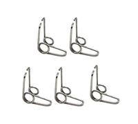 5 Pcs Brass Instrument Valve Spring Set, Replacement Valve Springs Water Key Springs for Brass Instruments for Trumpet, Trombone & Alto Saxophone (Trumpet)