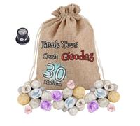 5 Pcs Break Your Own Geodes, Natural Spherical Geodes,Medium 2.0-4.0",Open Geodes to Discover Surprises, Suitable for Various, Science Education (5Pcs 2.0-4.0")