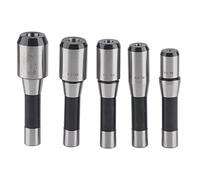 5 Pcs British Side Fixed Type 1/4~3/4in End Mill Holder Kit Fit for Milling Lathe R8 Spindle