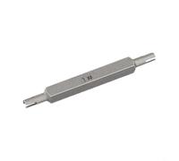 5 Pcs Broken Tap Extractor Set for Removing Stripped Screws, Hex Double Head Screw Remover with M5 M6 M8 M10 Sizes, Alloy Steel Screw Removal Tool