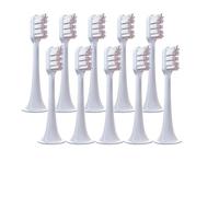 5 PCS Brush Heads, Compatible with Xiaomi, T300 T500 T700 | Plastic soft toothbrush nozzles for adults(10 pink)