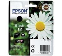 5 pcs - C13T18014010 Epson 18 Black Ink Cartridge