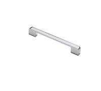 5 PCS Cabinet Handles Furniture Drawer Wardrobe Door Kitchen Cupboard Pull Zinc Alloy Polished Chrome T Bar Handles Pulls Hole Center 160mm