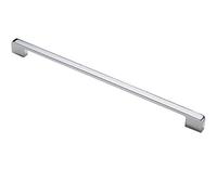 5 PCS Cabinet Handles Furniture Drawer Wardrobe Door Kitchen Cupboard Pull Zinc Alloy Polished Chrome T Bar Handles Pulls Hole Center 320mm