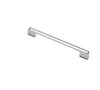 5 PCS Cabinet Handles Furniture Drawer Wardrobe Door Kitchen Cupboard Pull Zinc Alloy Polished Chrome T Bar Handles Pulls Hole Center 192mm