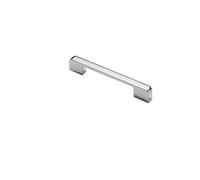 5 PCS Cabinet Handles Furniture Drawer Wardrobe Door Kitchen Cupboard Pull Zinc Alloy Polished Chrome T Bar Handles Pulls Hole Center 128mm