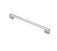 5 PCS Cabinet Handles Furniture Drawer Wardrobe Door Kitchen Cupboard Pull Zinc Alloy Polished Chrome T Bar Handles Pulls Hole Center 224mm