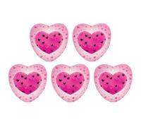 5 Pcs Car Air Fresheners Hanging Air Freshener Pink Love Heart Hanging Scented Cards Fragrance Scented Cards for Car Car Aromatherapy Tablets for Car