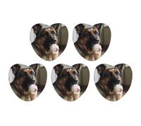 5 Pcs Car Air Fresheners Hanging Scented Cards for Cars Dog Who Likes Ice Cream Car Air Fresheners Cars Interior Decoration Fragrance Scented Cards for Rearview Mirror Auto Accessories