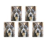 5 Pcs Car Air Fresheners Hanging Scented Cards for Cars French Poodle Car Air Fresheners Cars Interior Decoration Fragrance Scented Cards for Rearview Mirror Auto Accessories