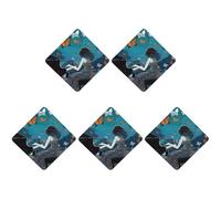 5 Pcs Car Air Fresheners Hanging Scented Cards for Cars Girl Playing Piano Car Air Fresheners Cars Interior Decoration Fragrance Scented Cards for Rearview Mirror Auto Accessories