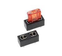5 PCS Car Fuse Holder PCB Panel Mount Fuse Block Safety Terminal 10A Mini Small Medium(Mini,7.5A)