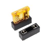5 PCS Car Fuse Holder PCB Panel Mount Fuse Block Safety Terminal 10A Mini Small Medium(Standard,1A)