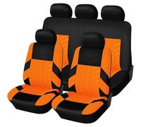 5 Pcs Car Seat Covers Full Set For Dacia Duster 2nd Gen 1st Gen HM HS 2010-2014 2015 2016 2017 2018 2019-2025,Auto PU Seat Cover Front Rear Cushions Protectors Custom Breathable Interior Accessories