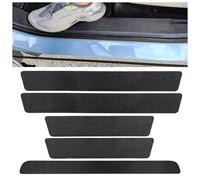 5 PCS Car Sill Protectors Strips for Opel Insignia Vauxhall 2017 2018 2019 2020, Scratch Carbon Fiber Threshold Edge Plate Protective Sticker Styling Accessories
