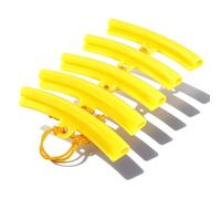 5 Pcs Car Tire Rim Protectors Wheel Rim Saver, Keenso Motorcycle Tire Changer Rim Protector Mount Tire Changer Guard Fixing Tyre Rim Cover Car Wheel Changing Edge Savers Tool(Yellow) beauty care