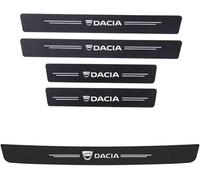 5 Pcs Carbon Door Sill Protector for Dacia Sandero 3 / Sandero Stepway III 2021-2024, Kick Plate Steps Covers Anti Slip Welcome Pedal Auto Styling Accessories Gift